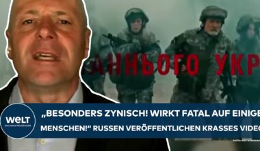 PUTINS KRIEG: "Besonders zynisch! Wirkt fatal auf einige Menschen" Russen produzieren krasses Video