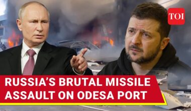 Putin’s Blood Revenge: Odesa Faces Missile Assault After Ukraine Strikes Black Sea Naval Base