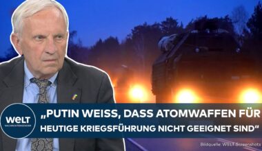 UKRAINE-KRIEG: Putins gefährlisches Spiel mit der Atomwaffen-Drohung | WELT Analyse