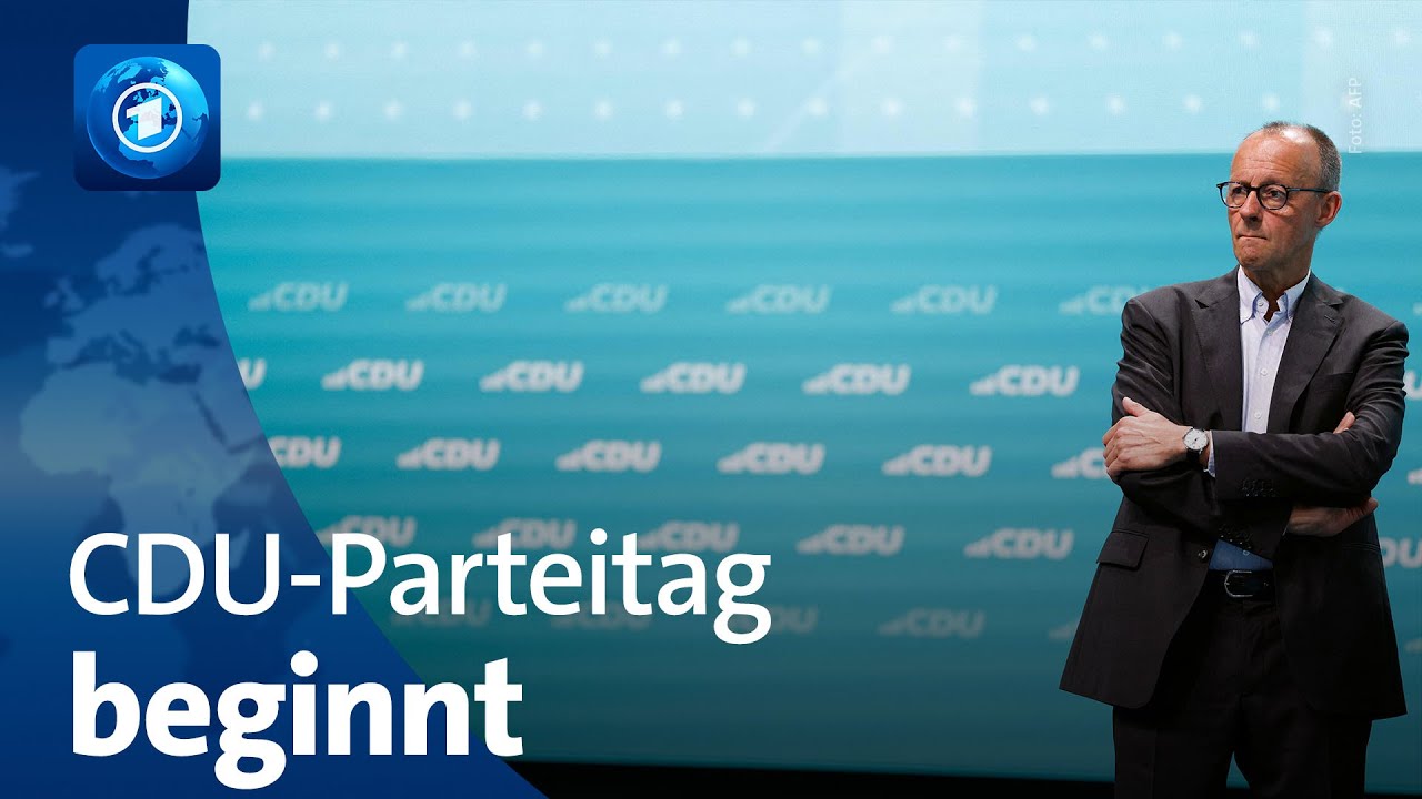 CDU-Parteitag in Berlin beginnt