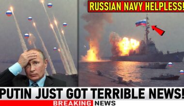 Putin just got terrible news! Ukraine DESTROYED Russian Navy in the Crimean harbor with US Hammers!