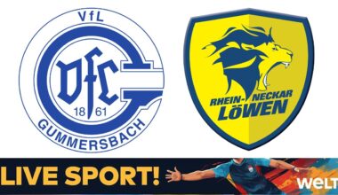 LIVE-SPORT-SONNTAG: Handball-Bundesliga – VfL Gummersbach — Rhein Neckar Löwen | WELT Livestream