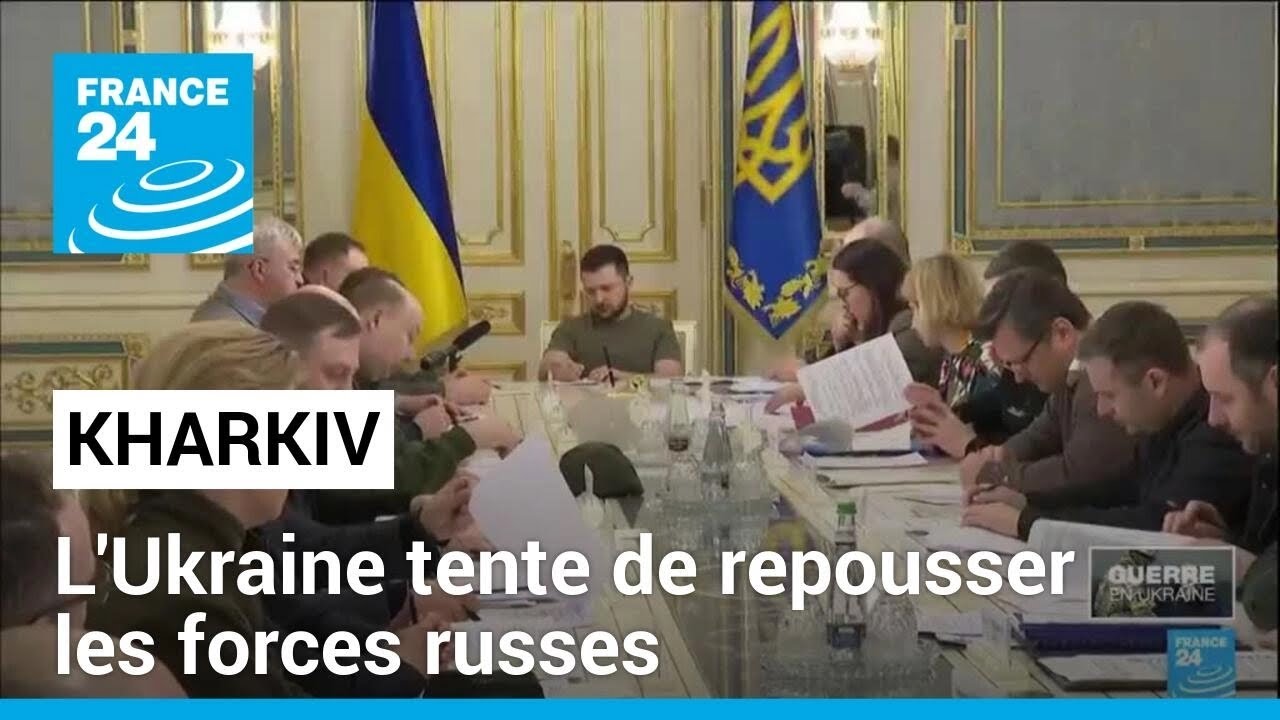 L'Ukraine tente de repousser les forces russes dans le nord de Kharkiv • FRANCE 24