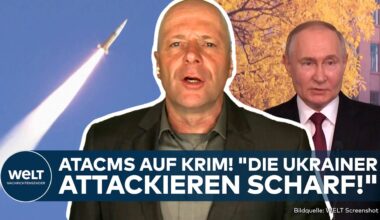 PUTINS KRIEG: Mit ATACMS - Ukraine greift Krim und russisches Kernland an! "Das Ganze hat System!"