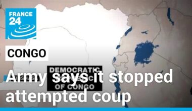 Democratic Republic of Congo army says it stopped attempted coup • FRANCE 24 English