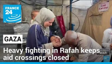 Heavy fighting in Gaza's Rafah keeps aid crossings closed, sends 100,000 civilians fleeing