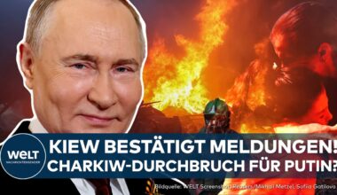 PUTINS KRIEG: Charkiw unter Dauerbeschuss und möglicher Durchbruch Russlands - Hoher Materialverlust