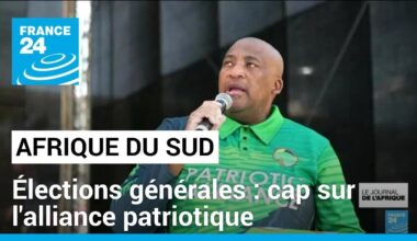 Élections générales en Afrique du Sud : au Cap, l'alliance patriotique rempli des stades