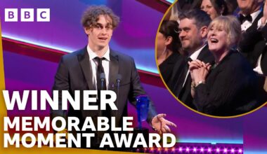 Happy Valley wins P&O Cruises Memorable Moment Award 🎉 | BAFTA TV Awards 2024 - BBC