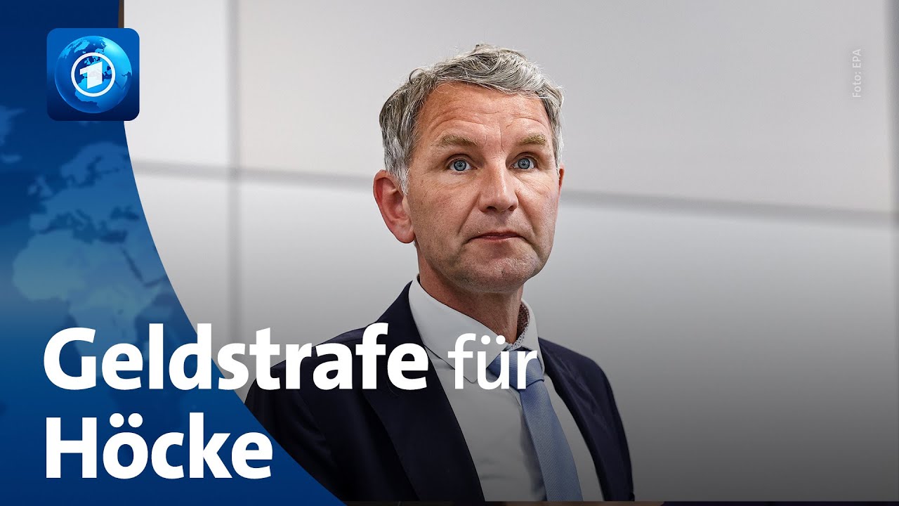 Geldstrafe für Höcke: AfD-Politiker muss wegen NS-Parole 13.000 Euro zahlen