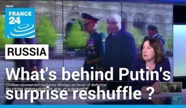 Vladimir Putin replaces Russia’s security chiefs in surprise reshuffle • FRANCE 24 English