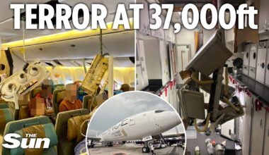 Why terrifying turbulence left 1 dead & 30 injured on Singapore plane which plunged 7000ft - expert