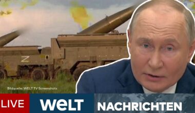 PUTINS KRIEG: Charkiw! Vormarsch gestoppt? Russland führt Atom-Manöver an Grenze fort | WELT Stream