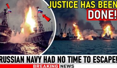 Putin just got terrible news! Ukraine dealt biggest blow to Russian navy with a surprise airstrike!