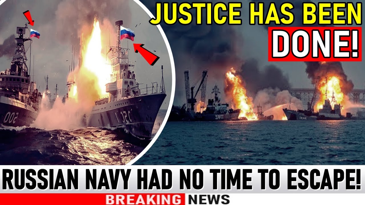 Putin just got terrible news! Ukraine dealt biggest blow to Russian navy with a surprise airstrike!