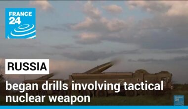 Russia begins tactical nuclear weapons drills near Ukraine • FRANCE 24 English