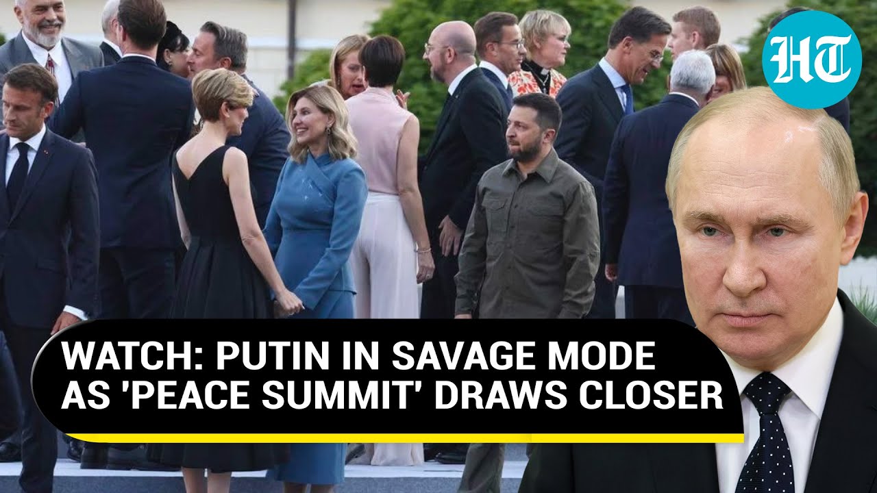 Putin's Savage 'Can't Win On Battlefield So…' Attack On Ukraine & West Ahead Of Swiss 'Peace Summit'