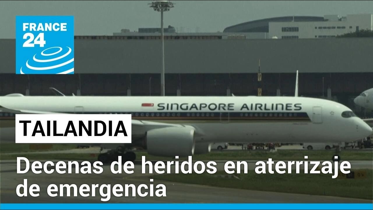 Avión de Singapore Airlines aterriza de emergencia por pérdida de altura y turbulencia