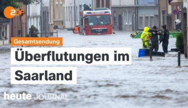 heute journal vom 17.05.24 Überflutungen Saarland, Boeing in der Krise, Coppola in Cannes (english)