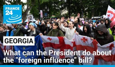 Georgia approves "foreign influence" bill: what role could President Salome Zourabichvil play?