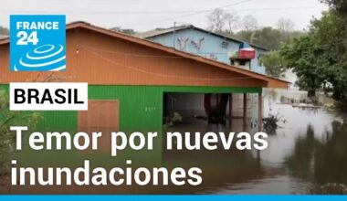 Brasil: aumenta el nivel del río Guaíba y amenaza con nuevos picos de inundaciones