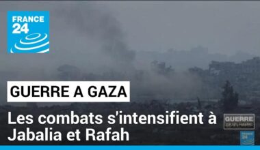 Guerre à Gaza : Israël intensifie son offensive contre Jabalia et Rafah • FRANCE 24