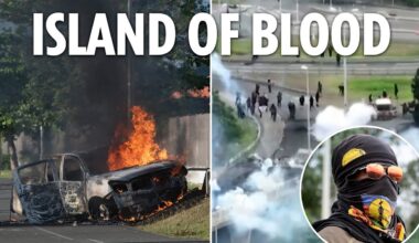 Tourists flee 'paradise' islands as deadly riots in New Caledonia leave 6 dead and hundreds injured