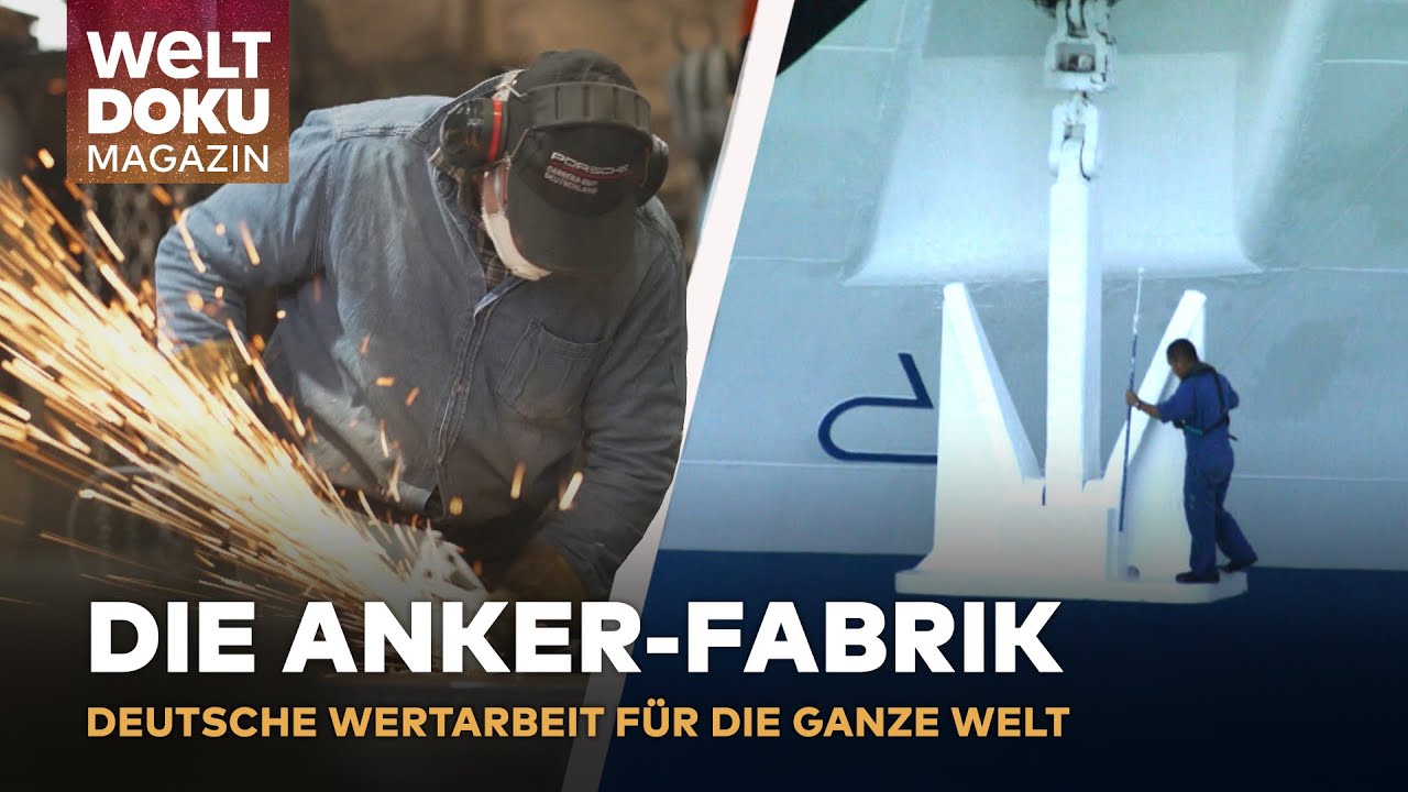 HANDWERK: Anker für Kreuzfahrtschiffe - von Deutschland aus in die ganze Welt!