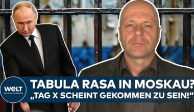 PUTIN RÄUMT AUF! "Am Tag X wird wohl Tabula rasa gemacht - dieser scheint jetzt gekommen zu sein"