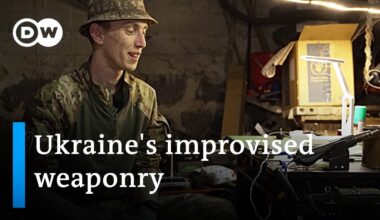 How Ukraine's troops are forced to use improvised weapons on the frontline | DW News