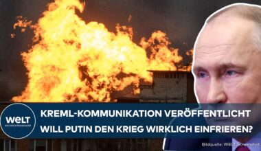 UKRAINE-KRIEG: Putin spricht von "Einfrieren" – Ist Waffenstillstand in greifbarer Nähe oder Finte?