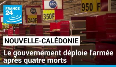 Émeutes en Nouvelle-Calédonie : le gouvernement déploie l'armée après quatre morts