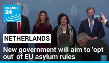 The Netherlands veers sharply to the right with a new government • FRANCE 24 English