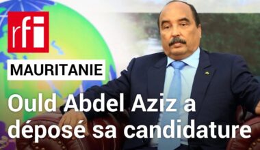 Présidentielle en Mauritanie: l’ex-chef de l’État, condamné en 2023, a déposé sa candidature