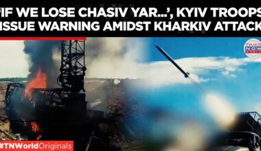 Russia Ukraine Conflict: Russia Intensifies Attacks on Chasiv Yar Amidst Kharkiv Incursion