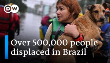 Historic flooding in Brazil – authorities plan 'tent cities' for displaced people | DW News