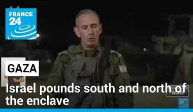 Israel pounds south and north of the Gaza strip • FRANCE 24 English