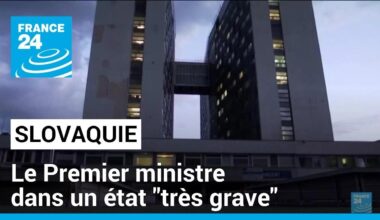 Slovaquie : le Premier ministre dans un état "très grave" au lendemain d'un attentat "politique"