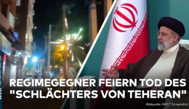 IRAN: Wie es nach dem Tod des Präsidenten weitergeht! Regimegegner jubeln über Raisis Tod!