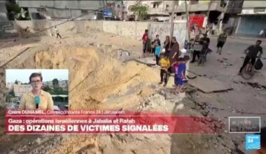 À Jabalia "des combats très intenses", selon des témoins • FRANCE 24