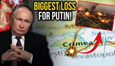 Massive Airstrike: Ukraine DESTROYED a large Russian assault group on Crimea Island in one day!