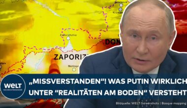 PUTINS KRIEG: Friedensgespräche? "Missverstanden"! – Vier ukrainische Provinzen schon eingegliedert