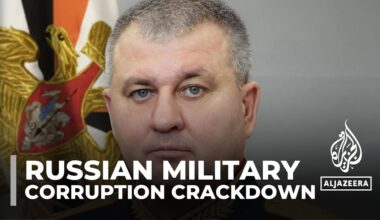 Russia intensifies crackdown on military corruption amid Ukraine war