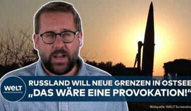 RUSSLAND: Putin-Provokation! Moskau fordert neue Grenzen in Ostsee - ein Land steht im Fokus