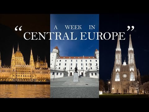 Short Cinematic Film of Central Europe (Budapest, Bratislava & Vienna) - School Project