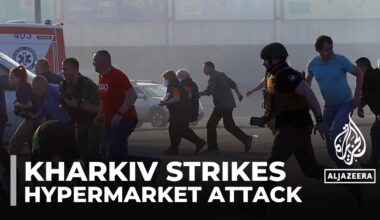 Kharkiv strikes: Four people killed in hypermarket attack