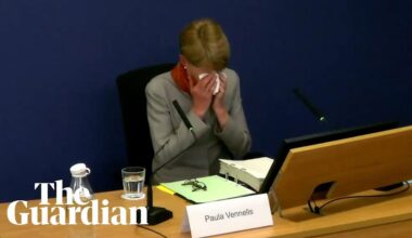 Former Post Office chief breaks down in tears at Horizon IT inquiry