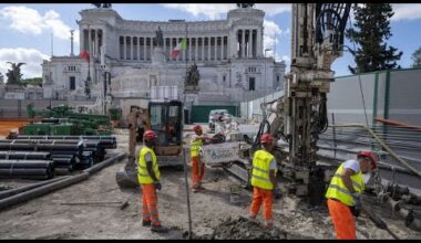 Rome : une ligne de métro sous le Colisée