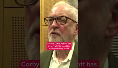 Corbyn: Diane Abbott has 'every right' to be MP