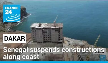 Senegal suspends constructions along Dakar coastline • FRANCE 24 English